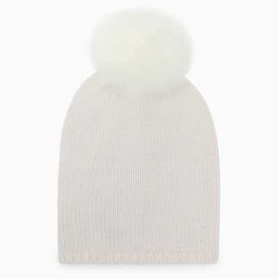 Shop Max Mara | White Cashmere Hat