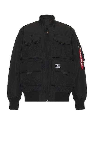 Alpha Industries Multi Pocket Flight In Jacket ModeSens Black 