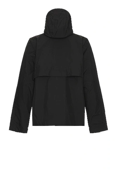 Shop Alpha Industries Paracord Rain Shell Jacket In Black
