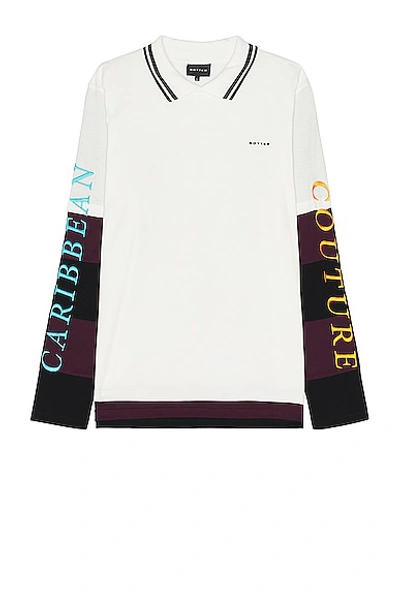 Botter Polo In Cotone Multicolor Uomo In Off White