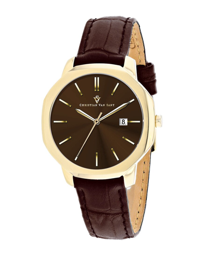 Shop Christian Van Sant Women's Octave Slim Watch
