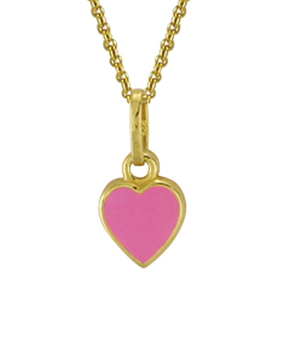 Shop Italian Gold 14k  Enamel Necklace