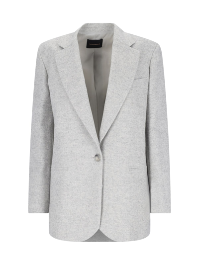 Shop The Andamane Single-breasted Oversize Blazer In Gray
