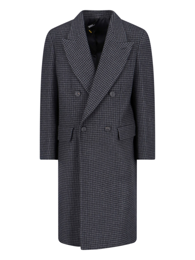 Shop Hevo 'martinafranca' Coat In Gray