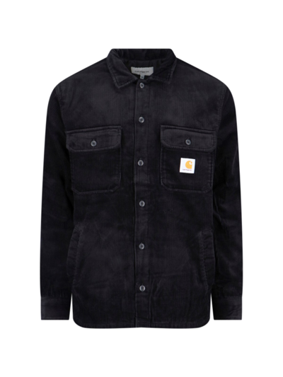Shop Carhartt "whitsome" Shirt Jacket In Black  
