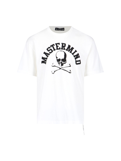 Shop Mastermind Japan Logo T-shirt In White