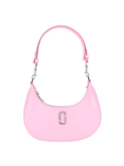 Shop Marc Jacobs 'curve' Shoulder Bag In Pink