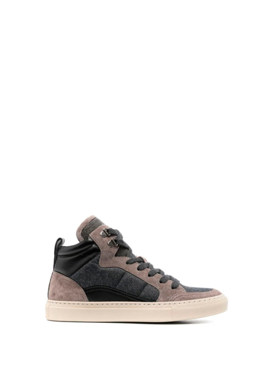 Shop Brunello Cucinelli Sneakers In Gray