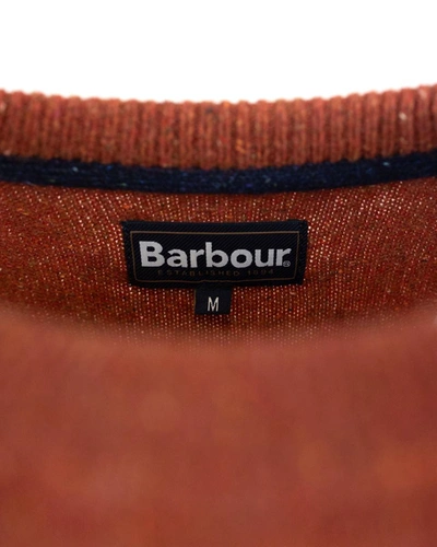 Shop Barbour Sweater In Metallic And Gray