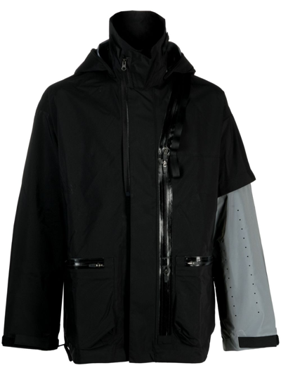 Shop Acronym 3l Gore-tex Pro Interops Jacket - Men's - Fabric In Black