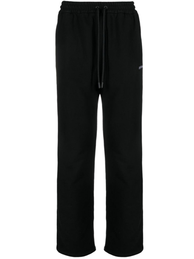 Shop Off-white Black Diags Bit Book Track Pants In Schwarz