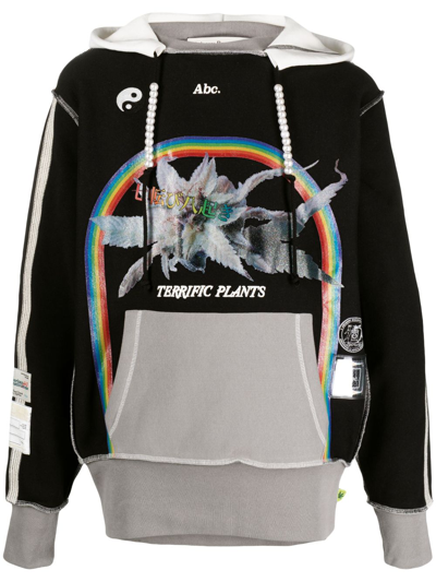 Shop Advisory Board Crystals Terrific Plants Jersey Hoodie - Men's - Cotton/polyester In Black