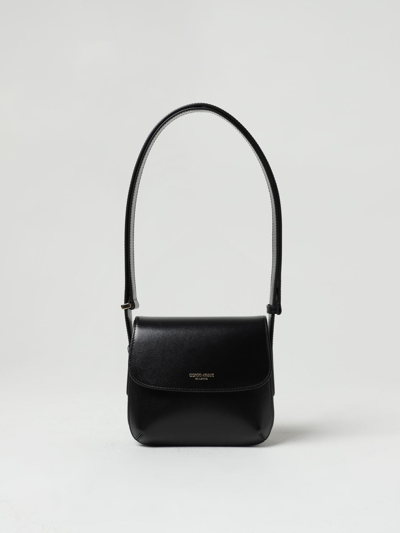 Shop Giorgio Armani La Prima Bag In Leather In Black