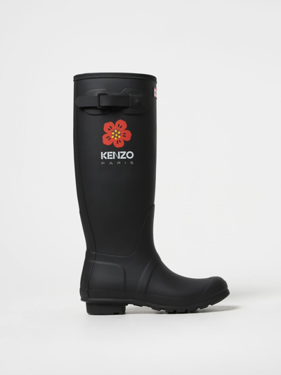 Shop Off-white X Hunter Rubber Boots In Black