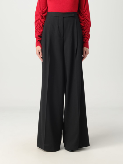 Shop Semicouture Pants  Woman Color Black