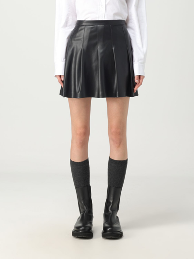 Shop Semicouture Skirt  Woman Color Black