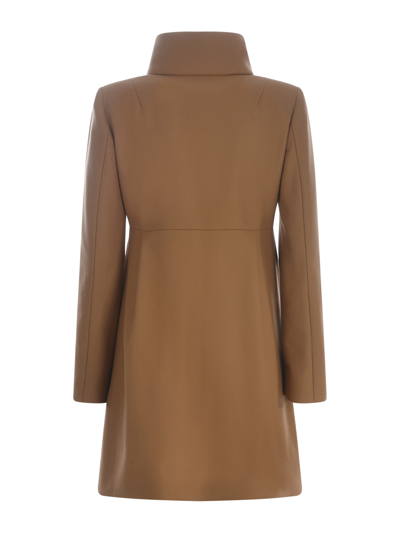 Fay Romantic Coat In Cammello