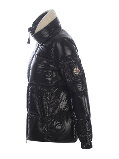 Moncler Down Jacket  "vistule" In Nero