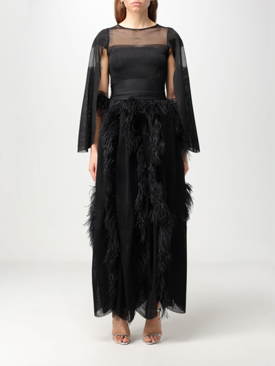 Shop Antonino Valenti Dress  Woman Color Black