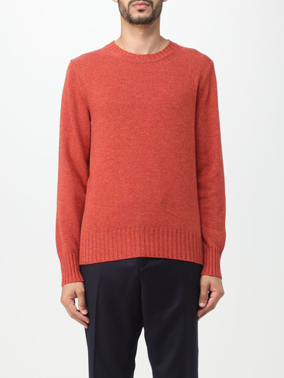 Shop Doppiaa Sweater  Men Color Orange