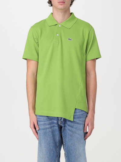 Shop Comme Des Garcons Shirt X Lacoste Polo Shirt  Men Color Green