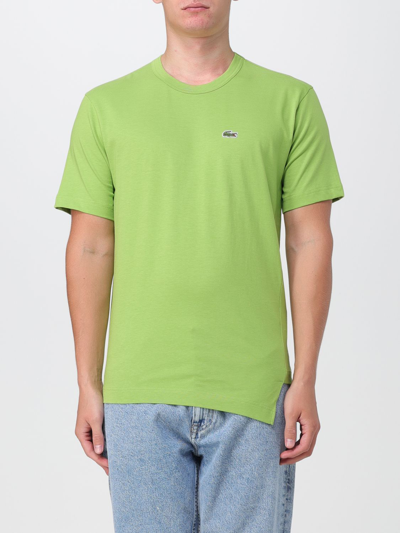 Shop Comme Des Garcons Shirt X Lacoste T-shirt  Men Color Green