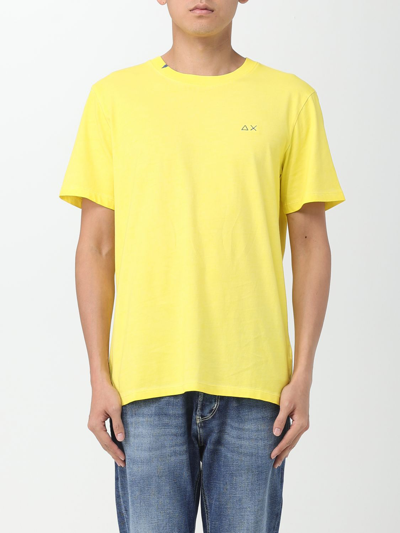 T恤 SUN 68 男士 颜色 黄色