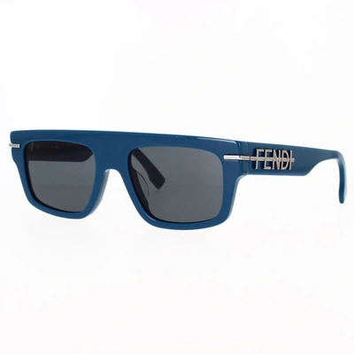 Shop Fendi Sunglasses In Blue