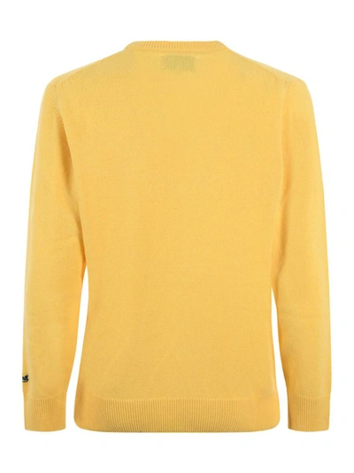Shop Mc2 Saint Barth Sweater In Yellow