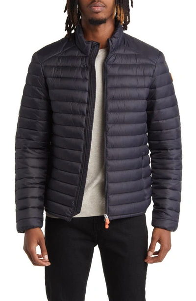 Save The Duck Juncus Hooded Harrington Jacket In Black
