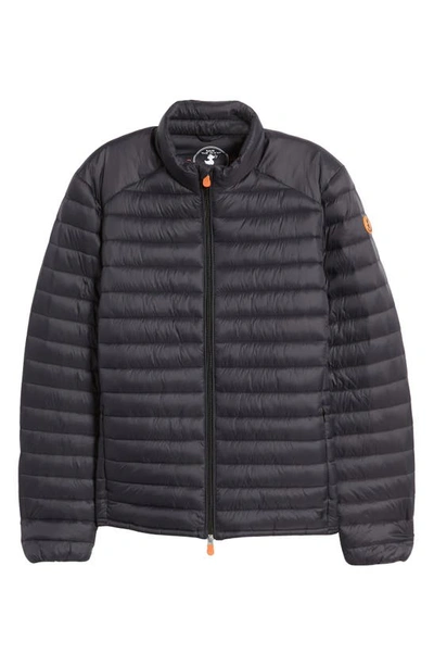 Save The Duck Juncus Hooded Harrington Jacket In Black