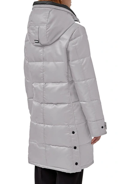 Shop Canada Goose Shelburne Recycled Nylon 625 Fill Power Down Parka In Willow Grey-gris Saule