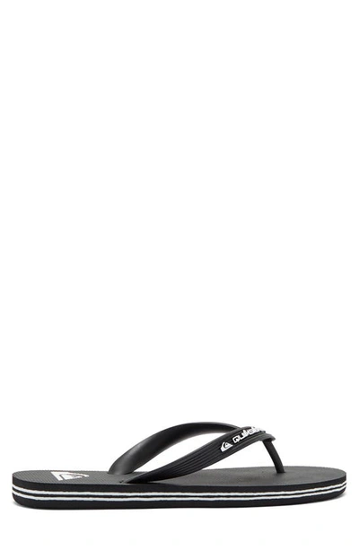 Quiksilver Kids' Molokai Flip Flop In Black