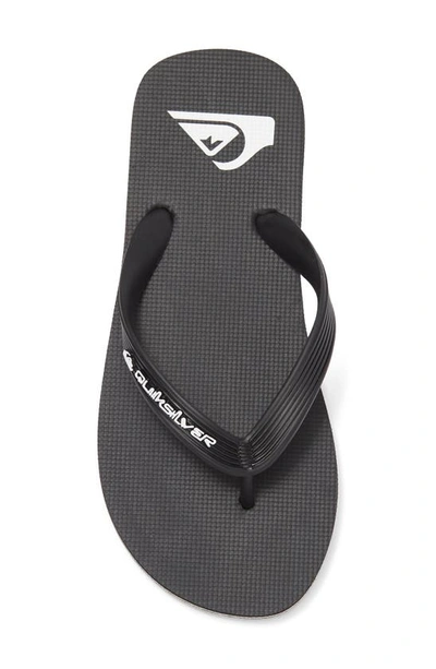 Quiksilver Kids' Molokai Flip Flop In Black