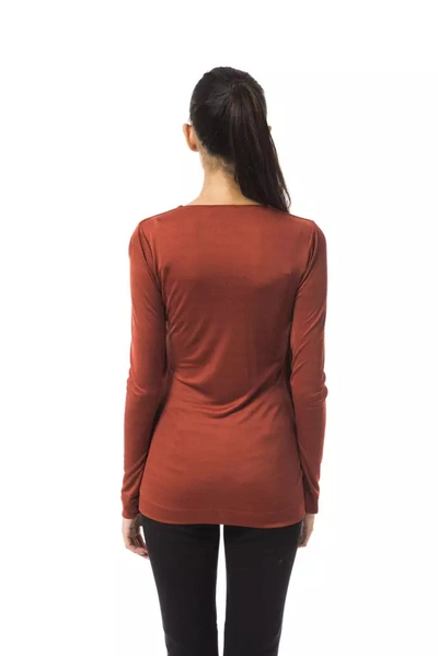 Shop Byblos Copper Viscose Tops &amp; Women's T-shirt