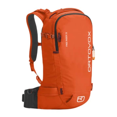 Shop Ortovox Free Rider 28 Hot Orange Backpack