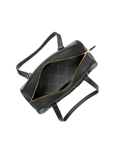 Shop Michael Kors Black Pebbled Leather Handbag