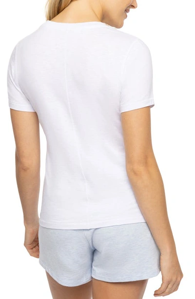 Travismathew Cloud Crewneck T-shirt In White