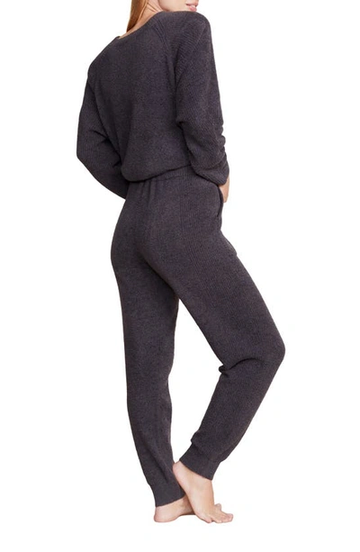 Barefoot Dreams Cozychic Lite Ribbed Lounge Pants In Carbon