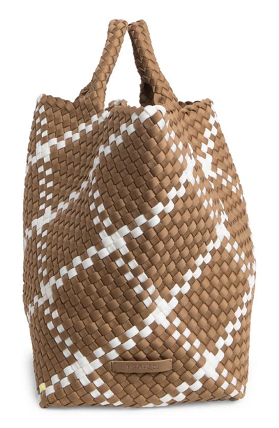 Shop Naghedi Large St. Barths Tote In Cacao