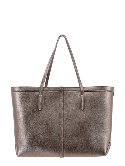 Shop Brunello Cucinelli Large Tote Bag In Brown