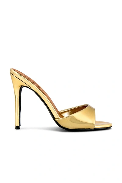 Shop Superdown Tori Heel In Gold