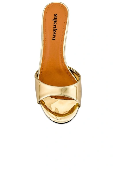 Superdown Tori Heel In Gold