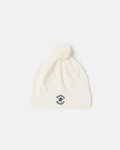 Shop Perfect Moment Patch Beanie Ii In White