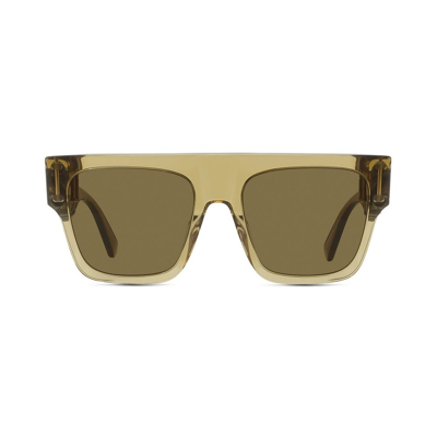 Shop Stella Mccartney Eyewear Square Frame Sunglasses In Green
