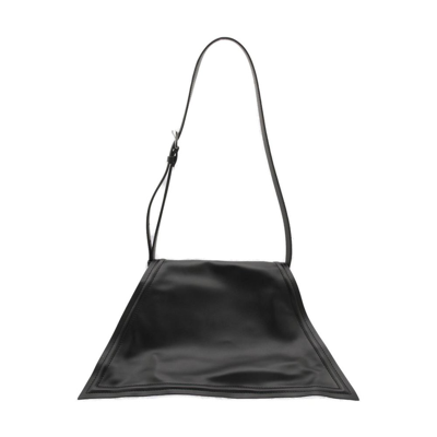 Shop Y/project Logo Detailed Shoulder Bag In Black