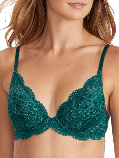 Shop B.tempt'd By Wacoal Ciao Bella Plunge Contour Bra In Spruced Up