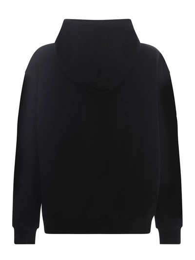 Shop Drôle De Monsieur Hooded Sweatshirt Drole De Monsieur In Black