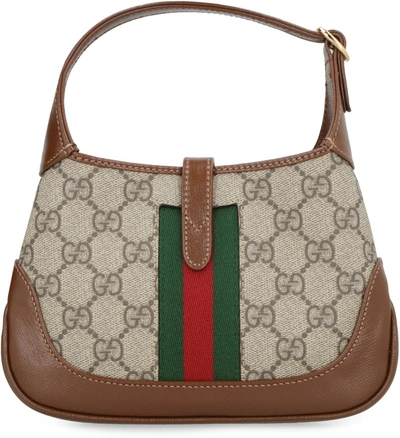 Shop Gucci Jackie 1961 Mini Hobo Bag In Beige