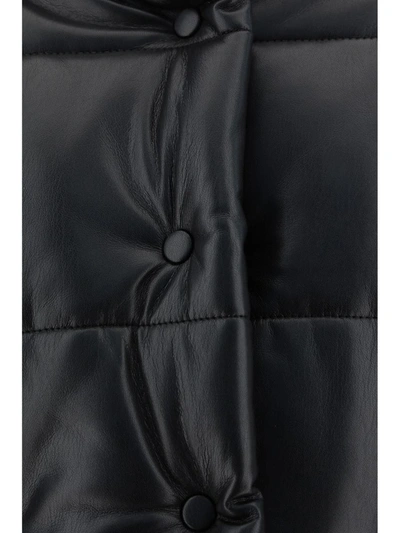 Shop Nanushka Down Jackets In Black